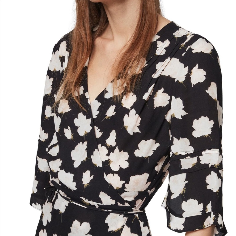 ALLSAINTS DELANA CARO DRESS - Picture 4 of 5